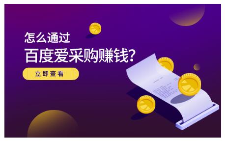 大王·怎么通过百度爱采购赚钱,已经通过百度爱采购完成200多万的销量