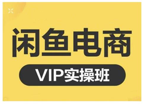 鱼客·闲鱼电商零基础入门到进阶VIP实战课程，帮助你掌握闲鱼电商所需的各项技能|媒矿库