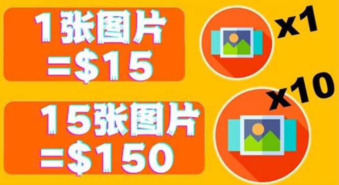 分享一个全新的赚钱方式：每幅图片赚$15美元10张图片=150美元|媒矿库