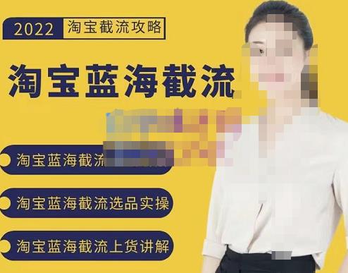 2022淘宝蓝海截流攻略,淘宝蓝海截流选品上货实操讲解|媒矿库