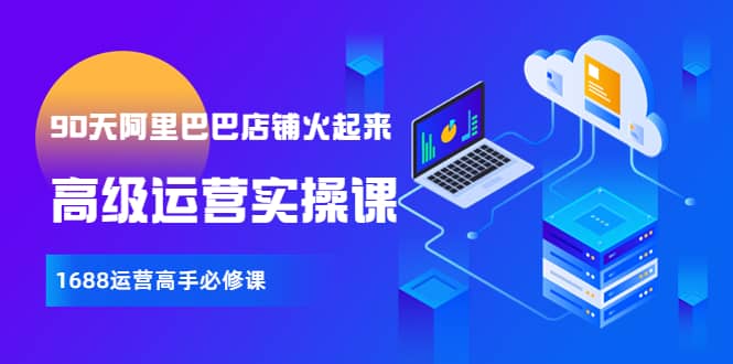 【90天阿里巴巴店铺火起来】高级运营实操课，1688运营高手必修课|媒矿库