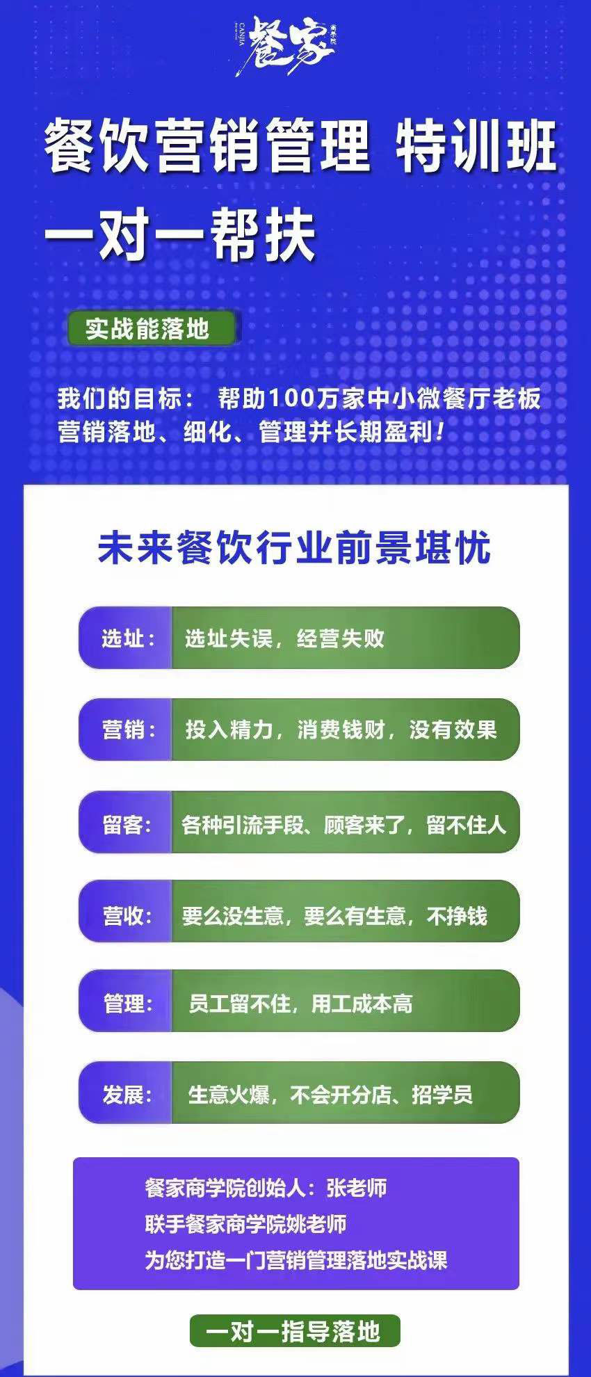 图片[1]|餐饮营销管理特训班：选址 营销 留客 营收 管理 发展|媒矿库