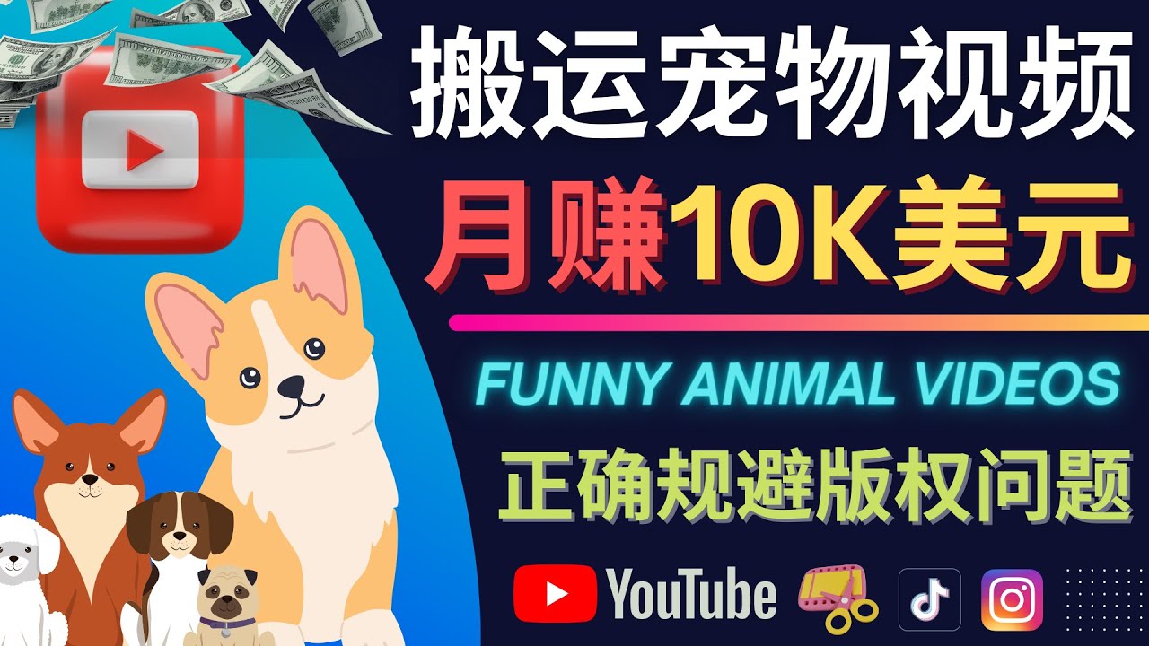 搬运TIKTOK视频到YouTube，并进行二次创作，月赚1万美元以上|媒矿库