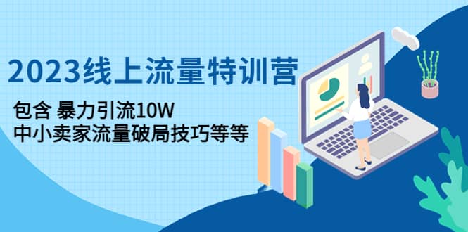 2023线上流量特训营:中小卖家流量破局技巧等等|媒矿库