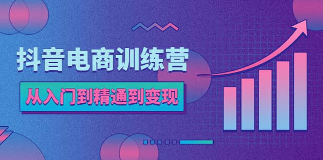 抖音电商训练营：从入门到精通，从账号定位到流量变现，抖店运营实操|媒矿库