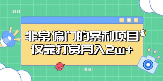 非常偏门的暴利项目|媒矿库