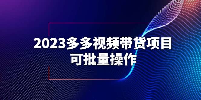 2023多多视频带货项目，可批量操作【保姆级教学】|媒矿库