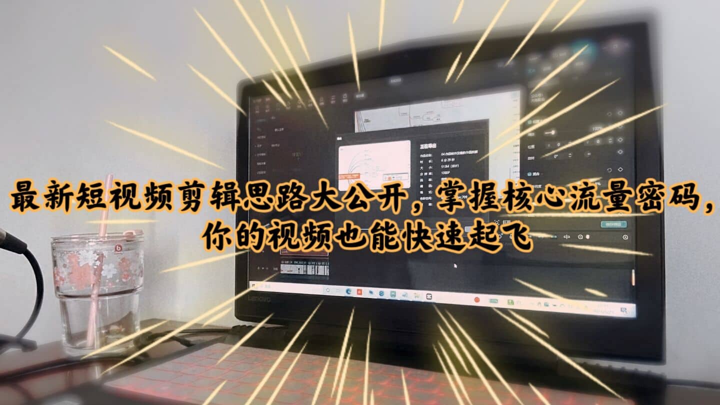 最新短视频剪辑思路大公开,掌握核心流量密码,你的视频也能快速起飞|媒矿库