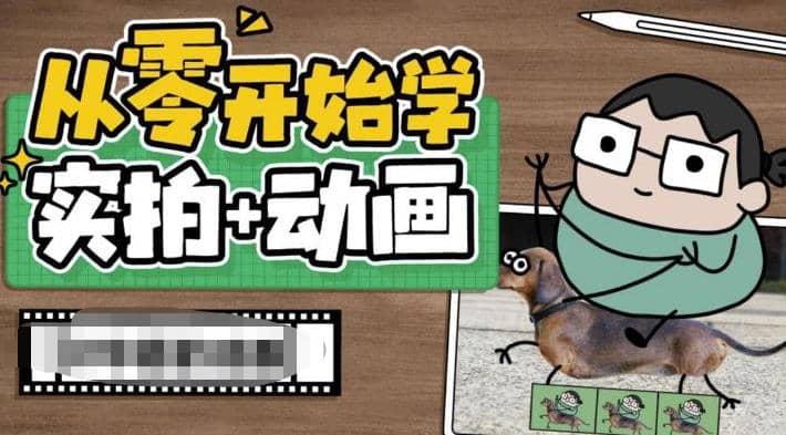 从零开始学实拍加动画,实拍加动画创意教程(49节视频课)|媒矿库