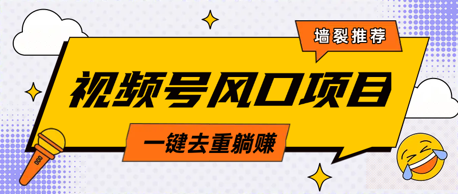 视频号风口蓝海项目,中老年人的流量密码,简单无脑,一键去重,轻松月入过万|媒矿库