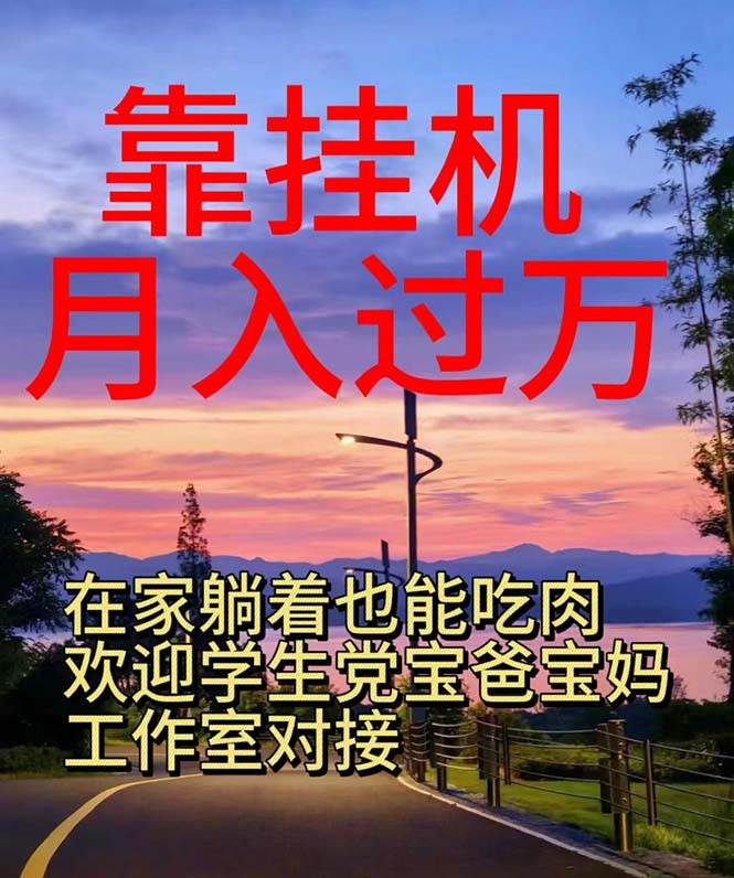 靠挂机，日入1000+，躺着也能吃肉，电脑手机都可挂|媒矿库
